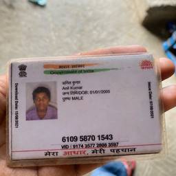 Aadhaar Card DOB Edit
