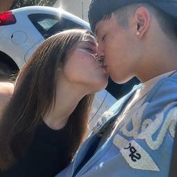 After - Romantic Kiss Photo Edit