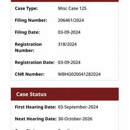 Court Case Date Edit