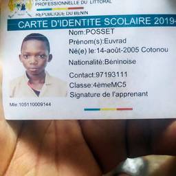 Benin School ID Edit