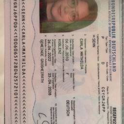 Before - German Passport Birthdate Edit