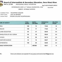 Après - Éditeur de Notes de Résultats d'Examens