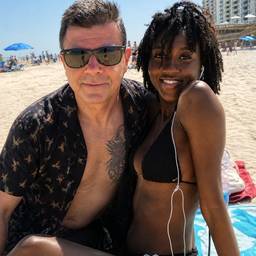 Beach Couple Photo Merge