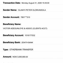 Receipt Amount Editor