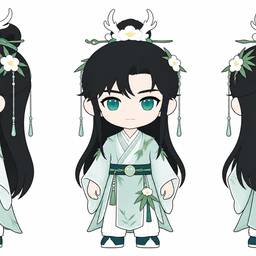 Chibi Anime Character Sheet
