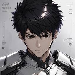 Depois - Arte Estilo Punishing Gray Raven