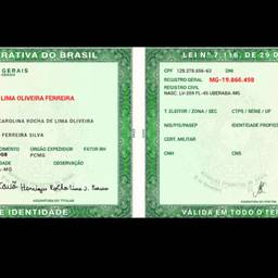Brazilian ID Birth Year Edit