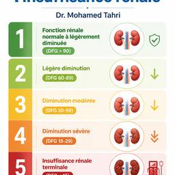 Kidney Disease Stages Infographic
