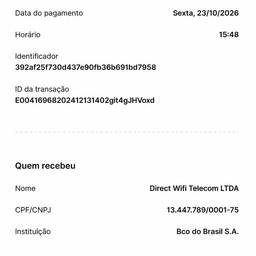 Pix Payment Receipt Edit