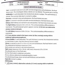 Medical Report Name Edit