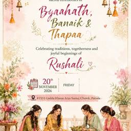 Watercolor Wedding Invite Edit