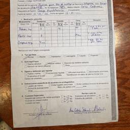 Medical Form Date Change