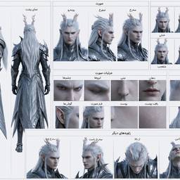 After - Fantasy Elf Character Sheet