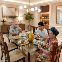 Après - Arrière-plan Élégant pour Salle à Manger