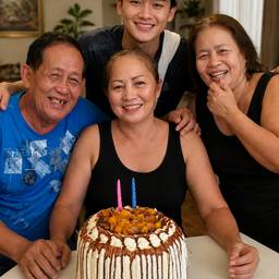 Family Group Photo Merge