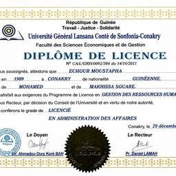 Diploma Certificate Text Edit