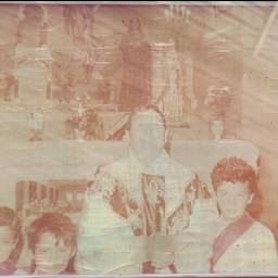 Before - Vintage Church Photo Restored