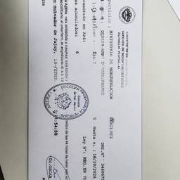 Después - Escaneo de Documentos Nítido