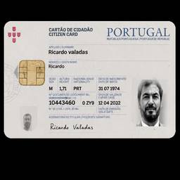 Clean Portuguese ID Card