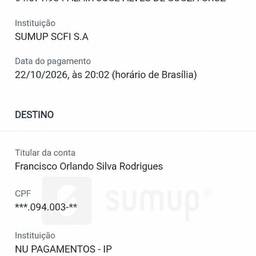 Depois - Edição de Data em Comprovante Pix