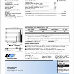 Utility Bill Name Change