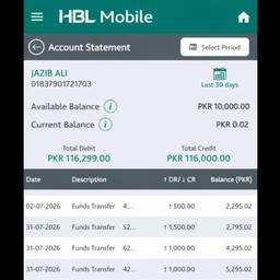 Edit Bank Statement Details