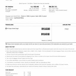 Boarding Pass Date Edit