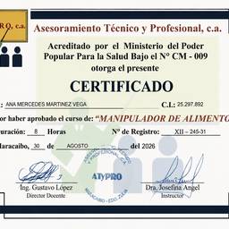Depois - Digitalização de certificado endireitada