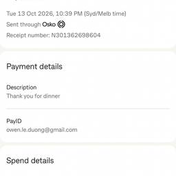Avant - Capture d'Écran de Paiement Modifiable