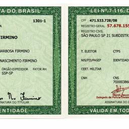 Brazilian ID Birth Year Edit