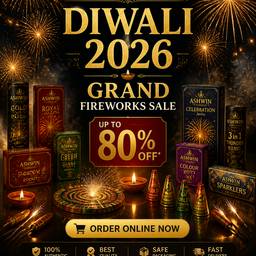Diwali Fireworks Sale Poster