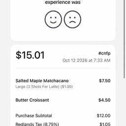 Change Receipt Date