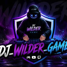 Neon DJ Gaming Logo