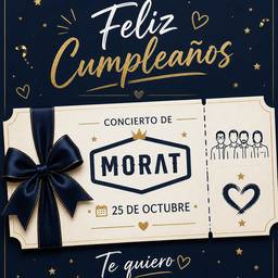 Morat Concert Gift Card