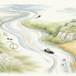 Watercolor Landscape Extend