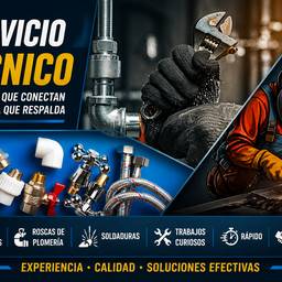 Plumbing Services Promo Collage