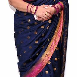 Sari Portrait on White