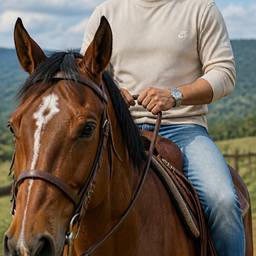 After - Man on Horseback