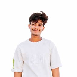 Straightened White Background Portrait