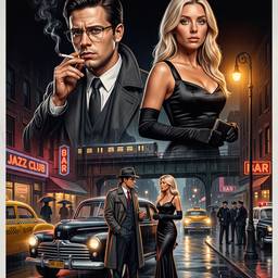 After - Film Noir Movie Poster