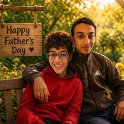 Father's Day Garden Photo