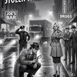 Stolen Parking Space Noir