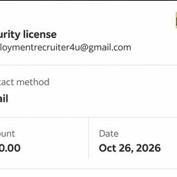 Edit Receipt Date
