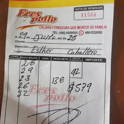 Edit Name on Receipt