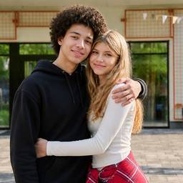Two Photos, One Couple