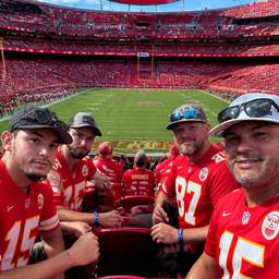 Chiefs Stadium Group Photo