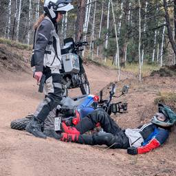 Motorcycle Standoff Pistol Edit