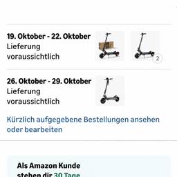 Edit Order Delivery Dates