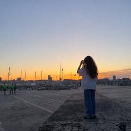 Move Person to Sunset