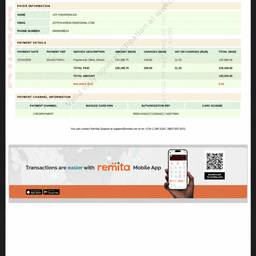 Payment Receipt Date Edit